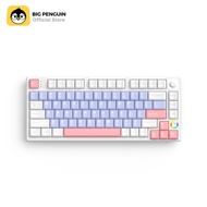 Hello Ganss HS75T Hotswap RGB Bluetooth Keyboard Thai Hotswap คีย์บอร์ดไร้สายภาษาไทยขนาด Mechanical 