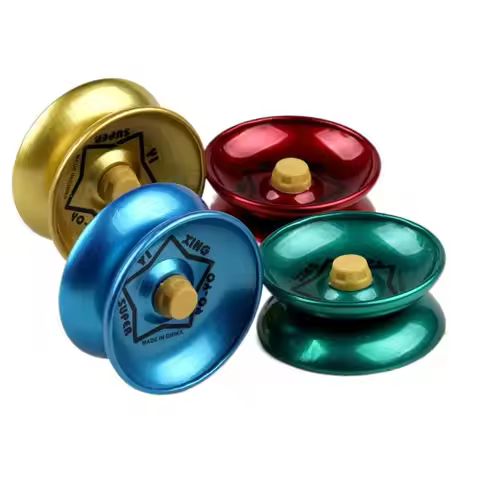 Good-looking Alloy 1A Yoyo Online Fancy Strong Idling Nostalgic Toys Professional Fall Prevention Yo