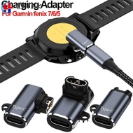 CHINK Adapter Stable Type C Charger Plug Converter for Garmin Fenix 7X/6/6S/6X