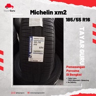 Michelin xm2 185/55R16 Tayar Baru (Installation) 185 55 16 New Tyre Tire TayarGuru Pasang Kereta Wheel Rim Car
