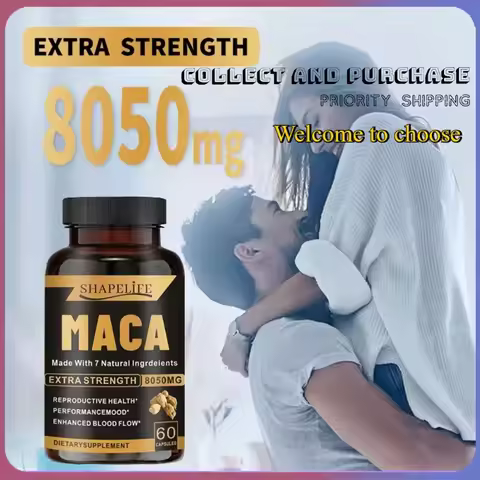 1/2/3 Bottles 7 in1 Premium Maca Root Macamaca Vegetarian Capsules No-GMO Gluten Free Daily Suppleme