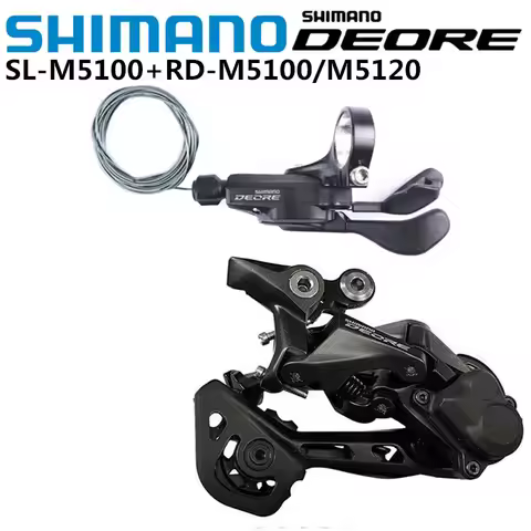 SHIMANO DEORE M5100 XT M8000 SLX M7000 11S Rear Derailleur Shifter Lever Mini Groupset MTB Mountain 