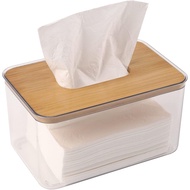Acrylic Tissue Box, Acrylic Dryer Sheet Holder for Laundry Room, Table Clear Dryer Sheet Dispenser R