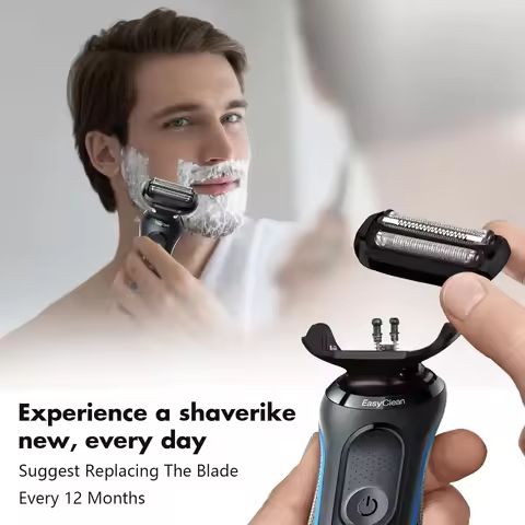 Replacement Head 53B Fit For Braun S5 Electric Shavers Razor, S6 Foil and Cutter fit for 6072cc, 609