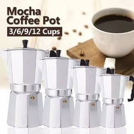 ( PRO+++ ) โปรแน่น.. Moka pot กาต้มกาแฟสด3-6-9-12Cup ***สินค้าพร้อมส่ง*** ราคาสุดคุ้ม เครื่อง ชง กาแฟ เครื่อง ชง กาแฟ สด เครื่อง ชง กาแฟ แคปซูล เครื่อง ทํา กาแฟ