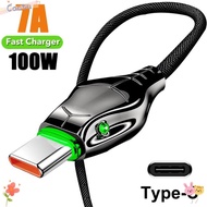 CACTU Type C Fast Charger Cable, 100W Braided USB Type A To Type C Cable, Durable with Green Light 7