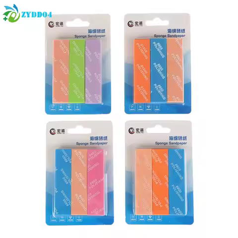 ●9Pcs MS-E400-2000 Semi-rigid Sanding Sticks For Model Making Tools Plastic Model Polishing Rod Hobb