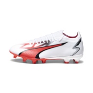 PUMA FOOTBALL - รองเท้าฟุตบอลผู้ชาย ULTRA MATCH FG/AG สีขาว  - 10734701