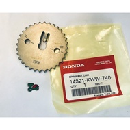 Camshaft Chain Sprocket Wave110-I Dream Cub Wave110-I Genuine Honda1 (14321-KWW-740)