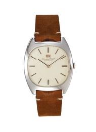 LANE CRAWFORD VINTAGE COLLECTION IWC SILVER DIAL 18K WHITE GOLD CASE LADY WATCH