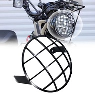 Headlamp Bracket Motorcycle Headlight Fog Lamp Guard Grille Cover Case Easy to Install For Honda CT1