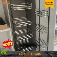 Eurotek 4-Tier Dry Storage Cabinet