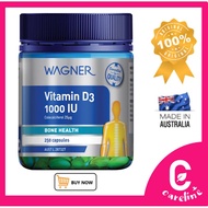[AUS Direct Import] Wagner Vitamin D3 1000IU 250 / 500 Capsules