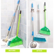 PEMEGANG / PENYANGKUT BATANG PENYAPU / MOP HOLDER STORAGE / PELEKAT DOUBLE SIDED TAPE