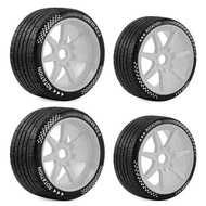 101/107MM 4pcs 17mm Hex RC Wheel & Tire for ARRMA 1/7 Felony 6S BLX FSR RC Car Upgrade Part Road Rac