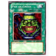 English Yugioh Pot of Greed SD2-EN017 Common Structure Deck: Zombie Madness