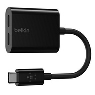 BELKINอะแดปเตอร์ USB-C Audio + Charge (สีดำ) รุ่น F7U081BTBLK
