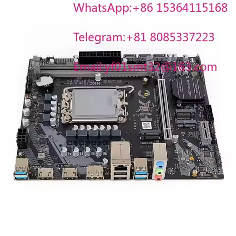 2PCS New B760M-D4 DDR4 Desktop Motherboard LGA1700 Socket Support 12/13/14 Gen CPU With DP Display I