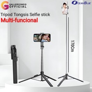 Tripod Selfie Stick 170Cm Oceanblue Adjustable Stand hp