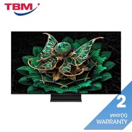 [Klang Valley Delivery Only] TCL 65C7K 65" 4K Premium QD-MiniLED Google TV