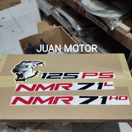 STICKER STICKER ELF NMR71/ELF GIGA car sticker