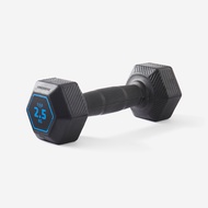 CORENGTH 2.5 kg 交叉訓練及重量訓練六角啞鈴－黑色
