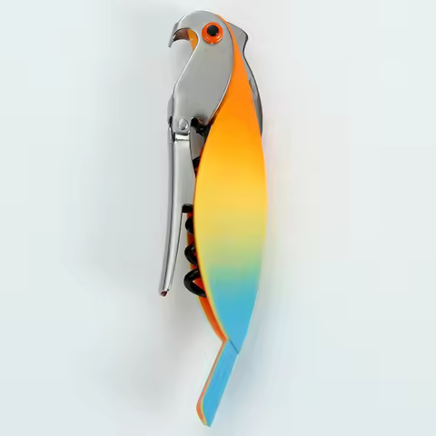 Parrot Wine Opener Corkscrew Take Out Corks for Wine Uncover Custom Name Knife Pocket Knives Puller