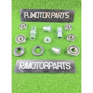 EX5 Dream Wave100 Wave 100 - Front Rear Bearing Hub Rim & Spocket Spoket Bush Collar Retainer Mounti