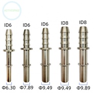 Stainless Steel Car Fuel Connector Male End 6.30mm ID6 7.89mm ID6 9.49mm ID6/ID8