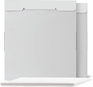 2Packs Edible Paper Frosting Sheets: 50pcs Edible Paper for Cakes Printable (Icing Sheets) 11.7" x 8