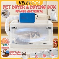 KELETOOL Pet Dryer Foldable Pet Hair Dryer Pet Atomizer Box Pet Drying Box Cat And Dog Hair Dryer Pe