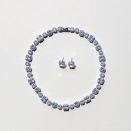 Neriza Jewelry/ชุดเครื่องประดับเพชรสังเคราะห์เกรดพรีเมี่ยมประกายเที่ยบเท่าเพชรแท้ เครื่องประดับเจ้าส