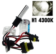 PL AUTO หลอดไฟหน้ารถยนต์ XENON HIDเฉพาะหลอด 1คู่ มีขั้วH1 มีค่าสี 4300K 6000K 8000K 10000K 12000K ใช