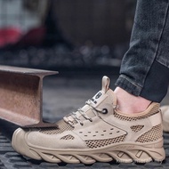Summer Insulated 6kv Safety Shoes Men Breathable Steel Toe Shoe Male Anti-puncture Industrial Shoes 