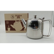 ZEBRA STAINLESS STEEL PRIMA TEA POT 1 liter