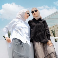 KEMEJA Helio Shirt - DFR Cloth - Daisy Embroidered Shirt