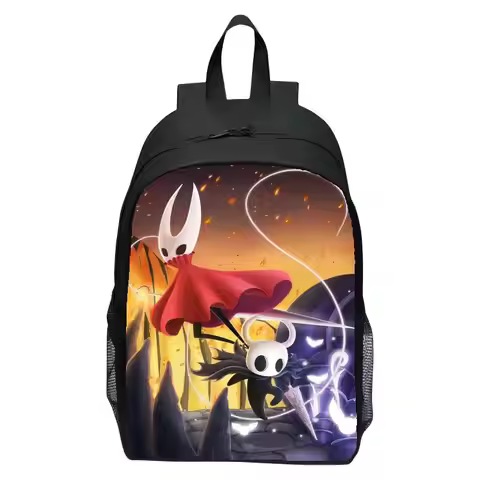 16 inch children's backpack Hollow Knight hollow knight elementary school backpack for boys and girl