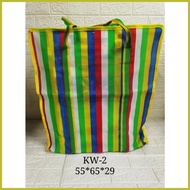 ─ ❀ ∬ COD VINCENT/7 sizes Sako bag with zipper makapal luggage bag / Nylon bag / Travel bag / Shopp