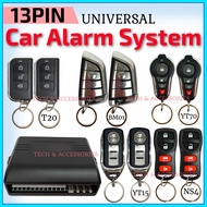 Car Alarm System 13 Pin Car Security Alarm System 13Pin For Universal Car