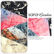 【Sara Garden】客製化 手機殼 蘋果 iPhone6 iphone6S i6 i6s 韓風 拼接 圖騰 大理石 保護殼 硬殼