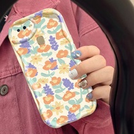 Casing Hp OPPO A7 A5s A12 A12s A11K Mobile Phone Case Unique And Beautiful Flower Pattern Casing Protective Cover Case Creative Softcase