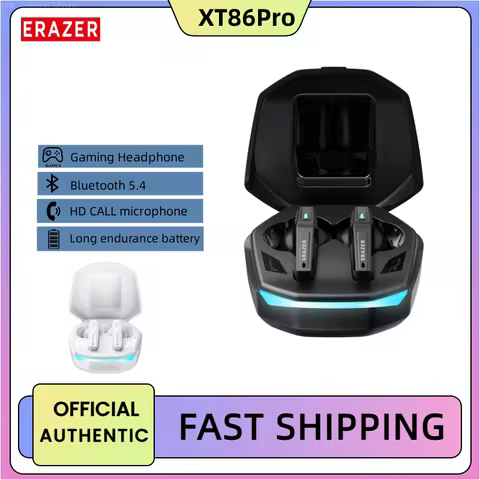 Lenovo ERAZER XT86 Gaming Earphones Bluetooth 5.4 Wireless Earphones Stereo Earphones with Microphon