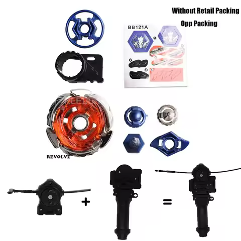 B-X TOUPIE BURST BEYBLADE beywarriors METAL FUSION BB-121 4D Wing Pegasus Pegasis 90WFwith grip + bl