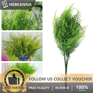 hebeanna 7 Branches Artificial Asparagus Fern Grass Plant Flower Home Floral Accessories