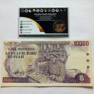 Uang Kuno Gamelan 10000 Rupiah IDR Indonesia Tahun 1979 AUNC - UNC