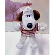 Gromit plush keyring or keychain SKC30 Wallace and Gromit preloved keychain