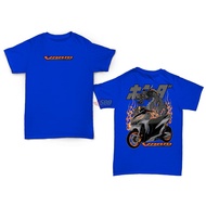 Vario Dragon Jo00 Kids Racing Motorcycle T-Shirt