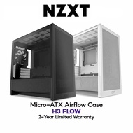 CASE NZXT H3 FLOW M-ATX AIRFLOW BLACK/WHITE