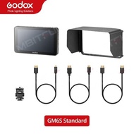 Godox GM6S 4K HDMI Monitor 5.5นิ้ว DSLR 3D LUT Touch หน้าจอ IPS FHD 1920X1080 Ultra Bright Field Mon
