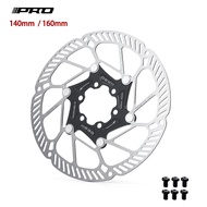 IIIPRO High Strength MTB Hydraulic Brake Disc Rotor 140/160mm 6 Bolts IIIPRO Rotor Brek Hidraulik MT